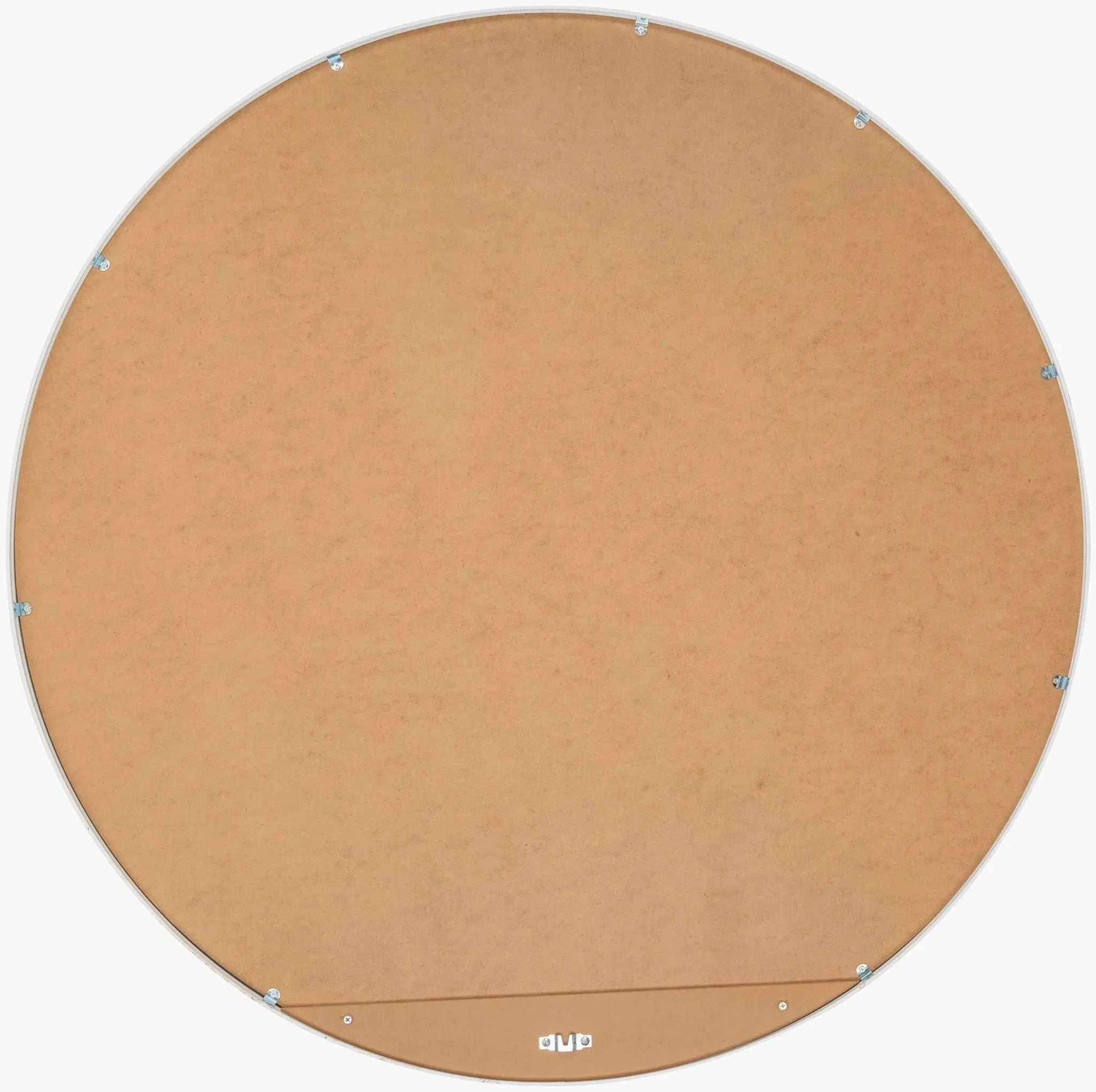 Pontalina Round White Mirror - Clearance by Boutique Rugs