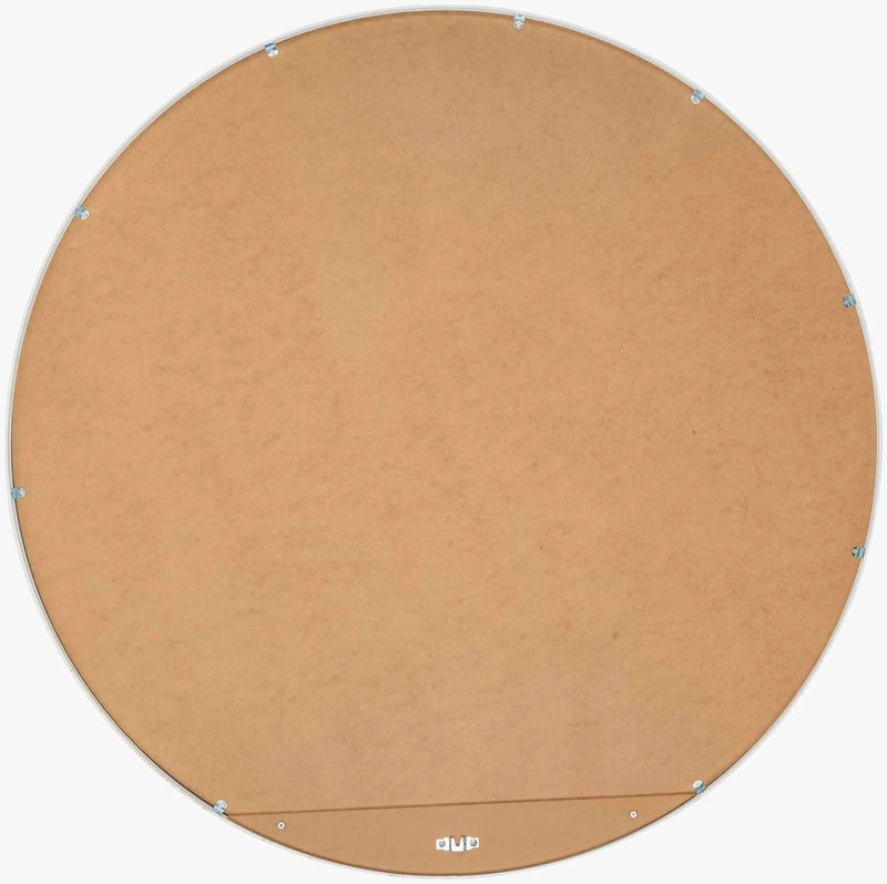 Pontalina Round White Mirror - Clearance by Boutique Rugs