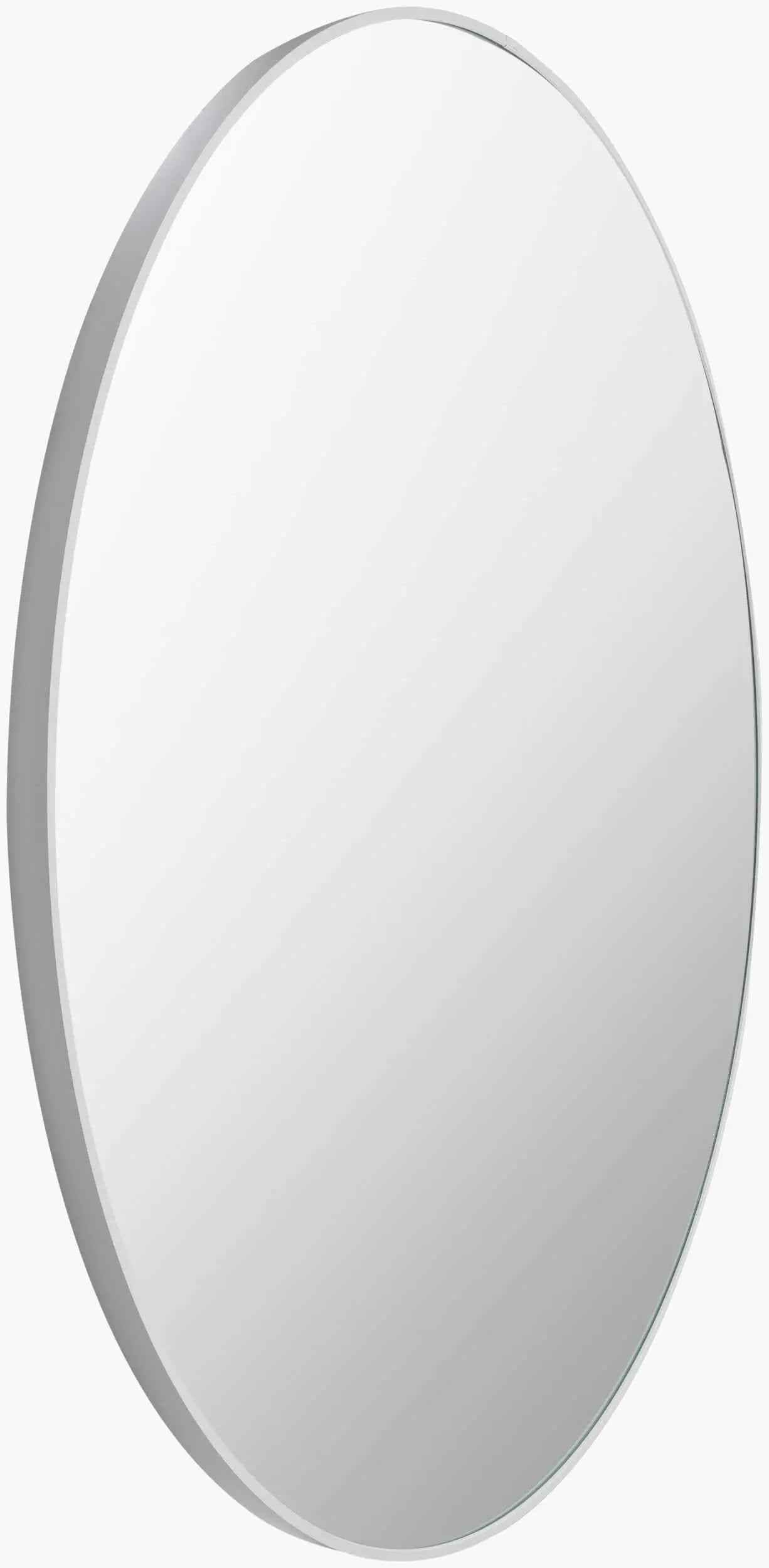 Pontalina Round White Mirror - Clearance by Boutique Rugs