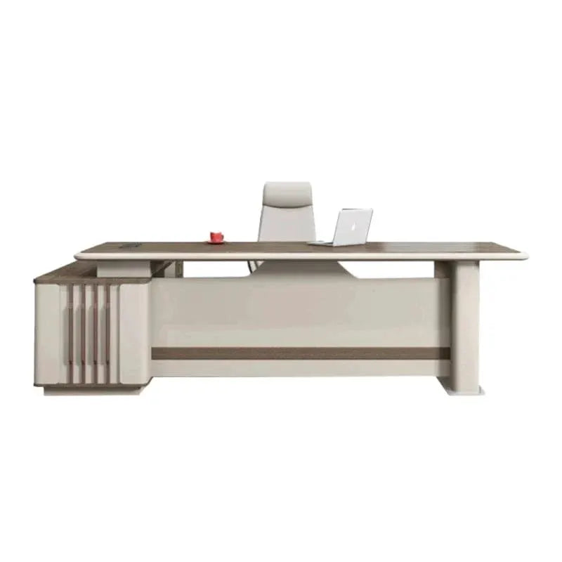 Pembry · Modern L-Shaped Executive Desk by Arc Grove