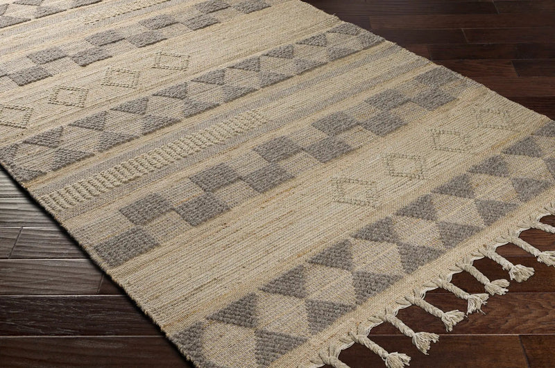Ardee Totem Jute&Wool Blend Rug - Clearance by Boutique Rugs