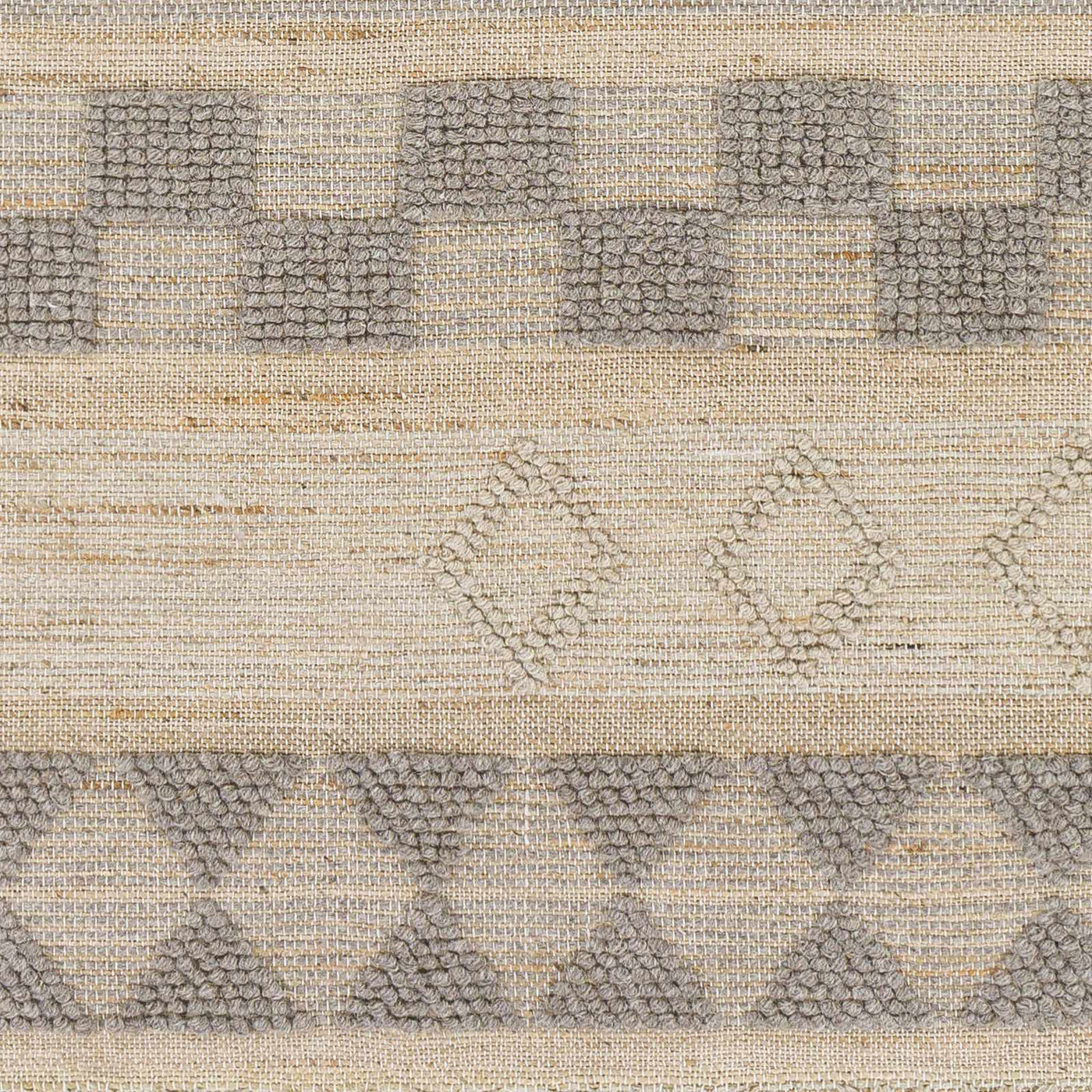 Ardee Totem Jute&Wool Blend Rug - Clearance by Boutique Rugs