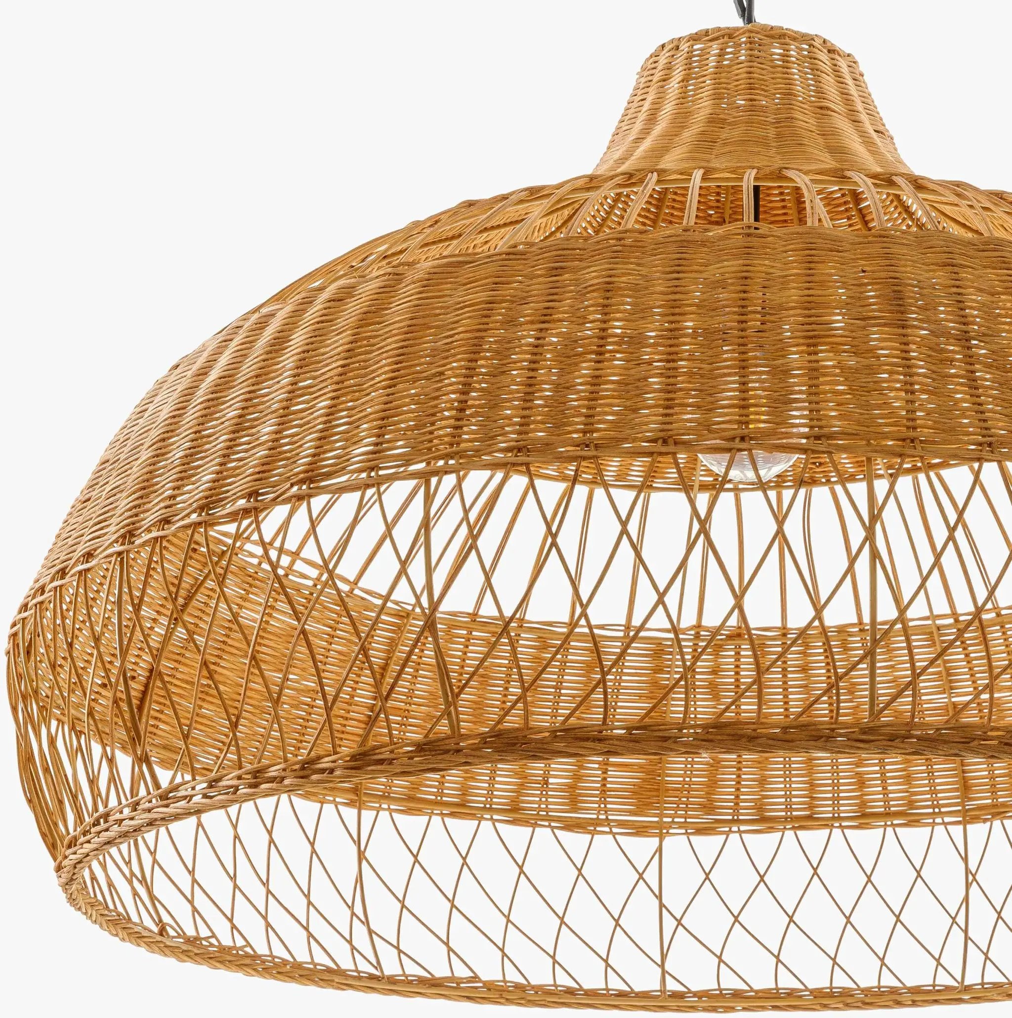 Moijabana Rattan Pendant Light by Boutique Rugs