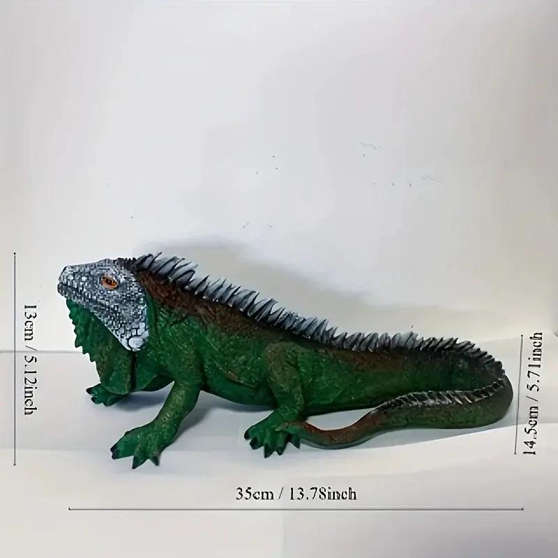 Realistic Iguana Garden Statue Detailed Lizard Decor by House Of Avana
