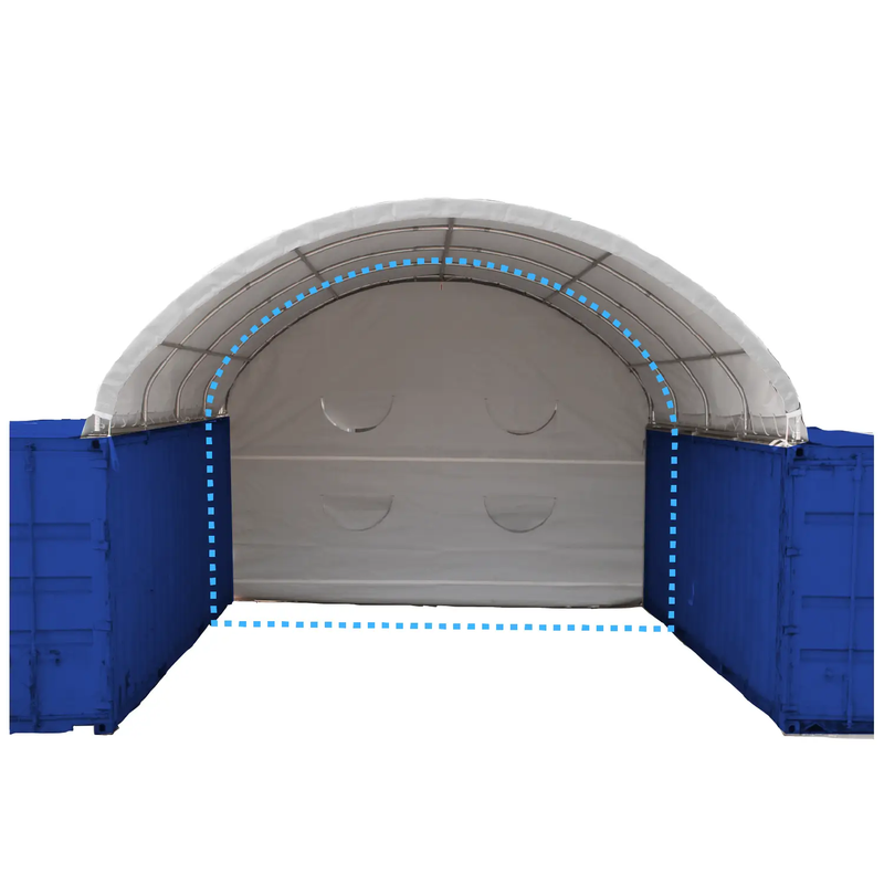 Rear Panel for W20' Container Shelter by Chery Industrial