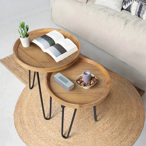 Reclaimed Wood Farmhouse Coffee Table with Storage