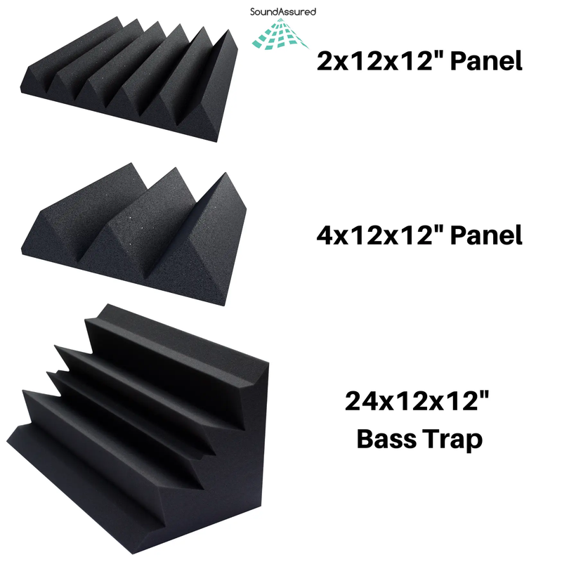 Recording Studio Acoustic Treatment Bundles by SoundAssured