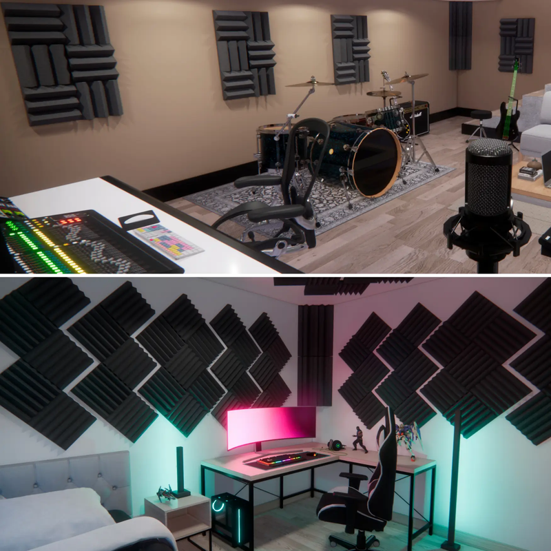 Recording Studio Acoustic Treatment Bundles by SoundAssured
