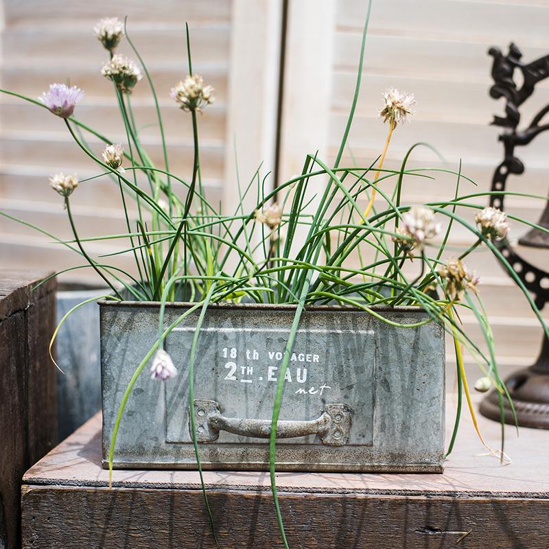Rectangular Iron Planter Drawer, photo 3 of 10