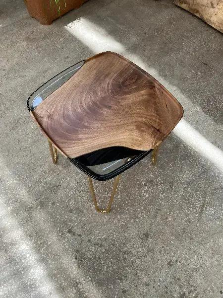 Rectangular Resin Side Table | Ivory Side Table by Gizz