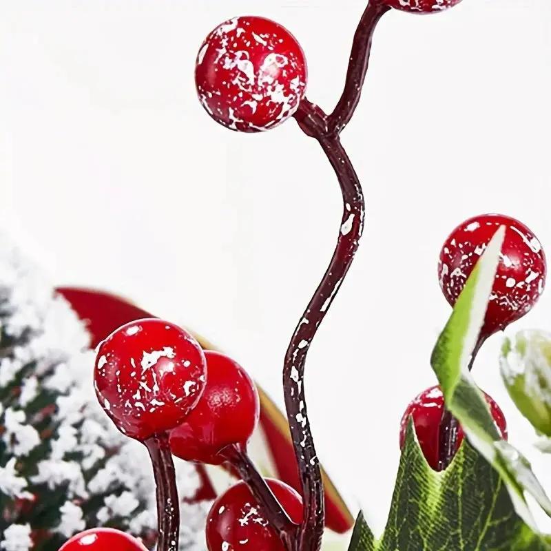 Red Metal Mini Desktop Christmas Sled with Snowflake Design by House Of Avana