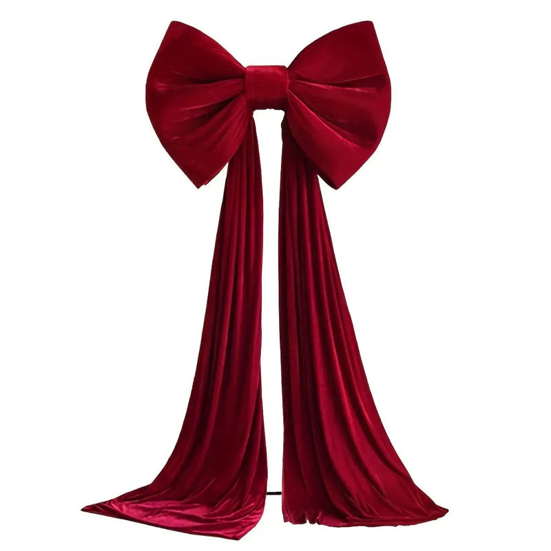 Red Ribbon Party Decoration, Large, High-Quality Bow for Special Occasions by House Of Avana