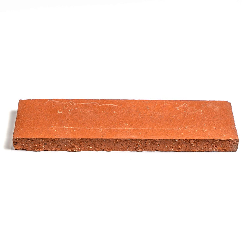 Red Textured Terracotta Tiles 2 9/16x8 7/16 Terracotta Textured 2x12 Tiles — 2