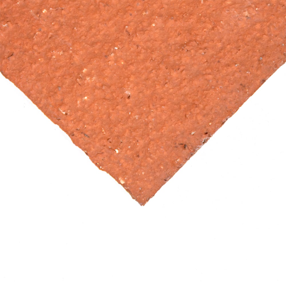 Red Textured Terracotta Tiles 2 9/16x8 7/16 Terracotta Textured 2x12 Tiles — 4