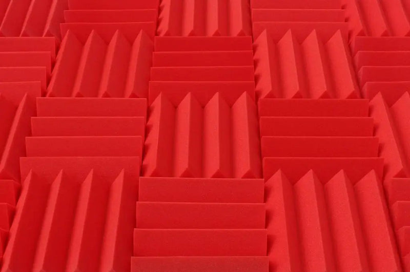 3 Inch Acoustic Foam Wedge Style Panels - 13 Color Options by SoundAssured