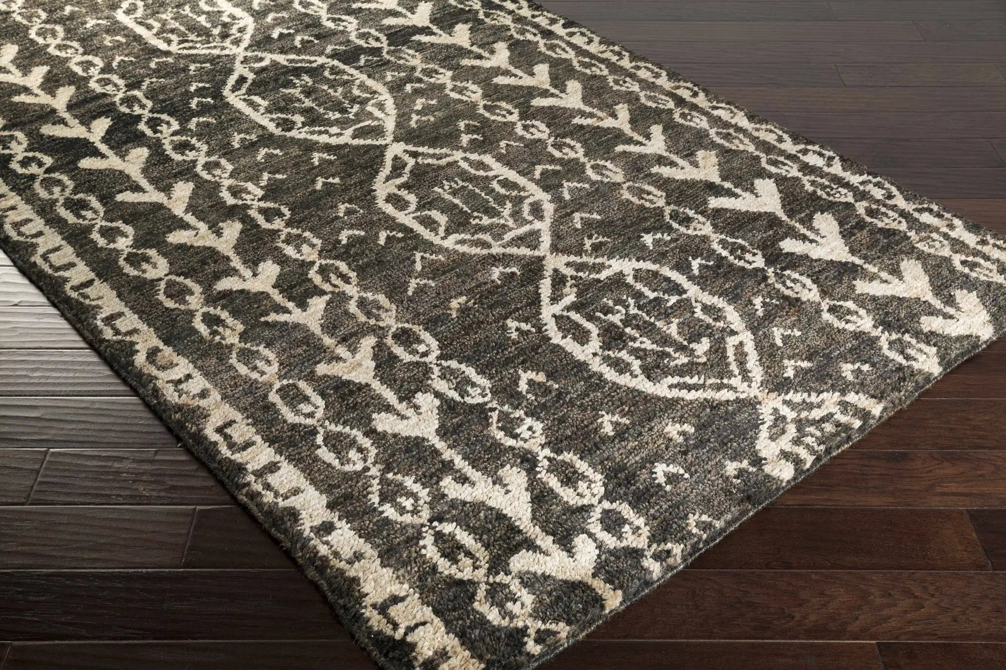 Redondo Premium Hand Knotted Jute Carpet - Clearance by Boutique Rugs