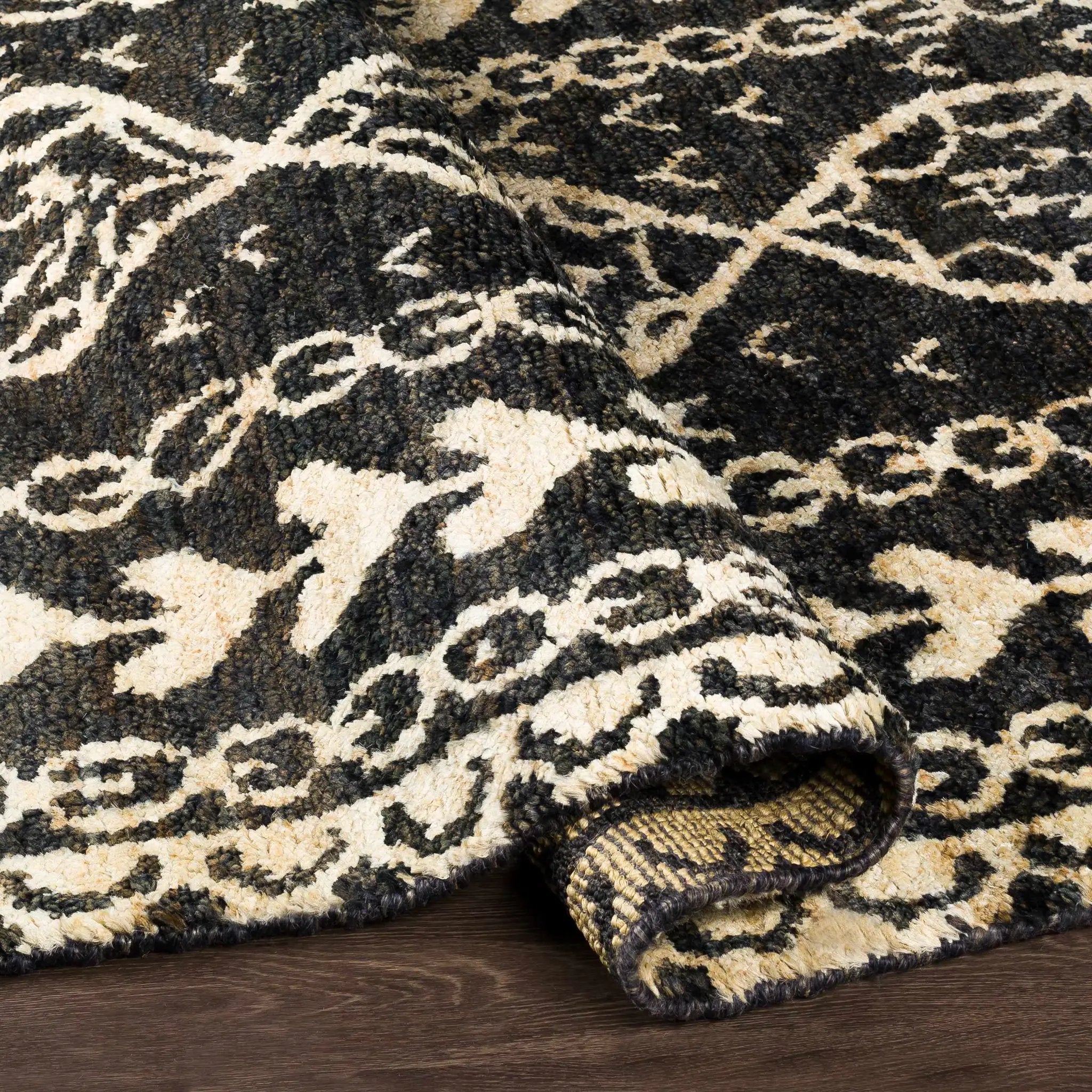 Redondo Premium Hand Knotted Jute Carpet - Clearance by Boutique Rugs