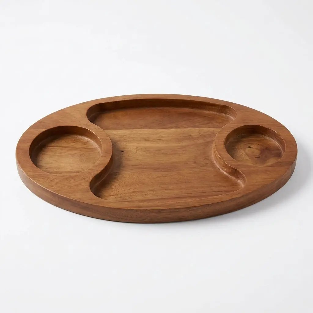 House of Avana Oval Mango Wood Platter by House Of Avana