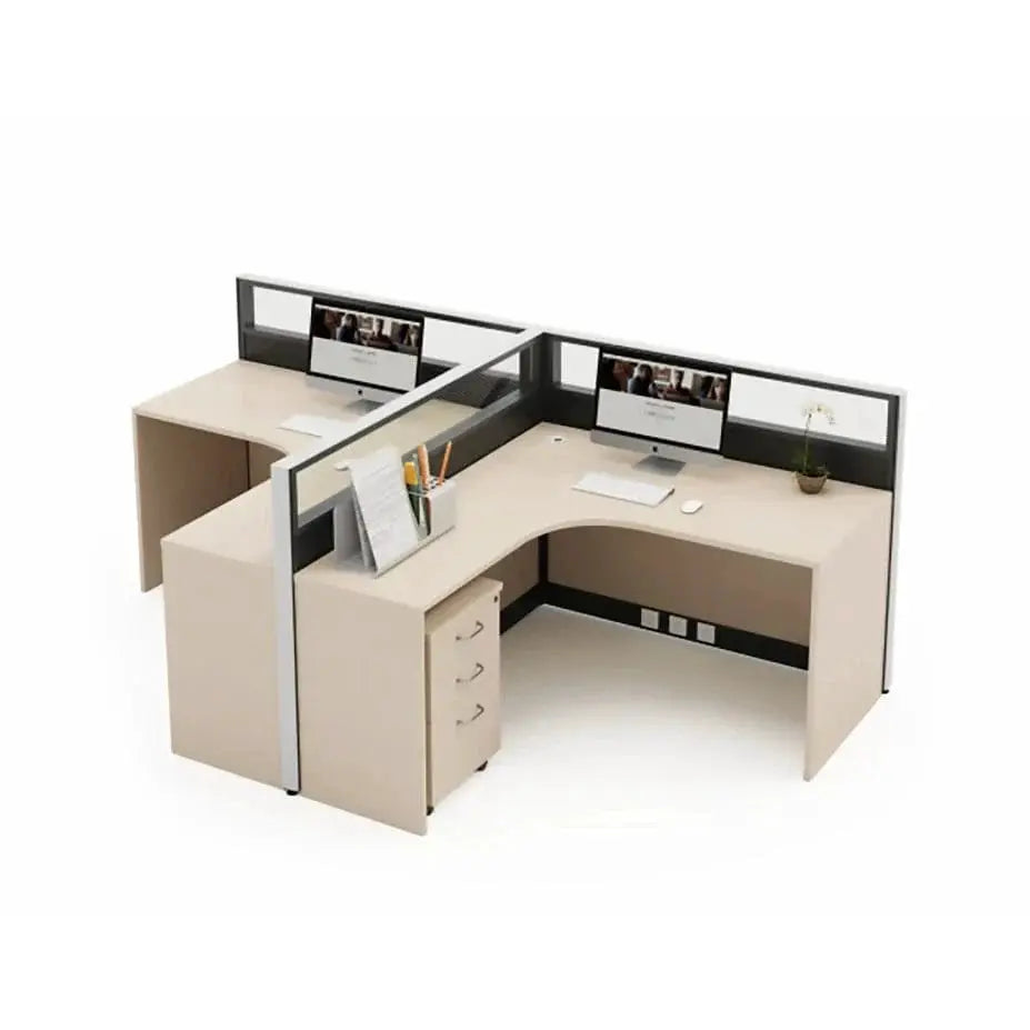 Valtra · L-Shaped Cubicle Workstation by Arc Grove