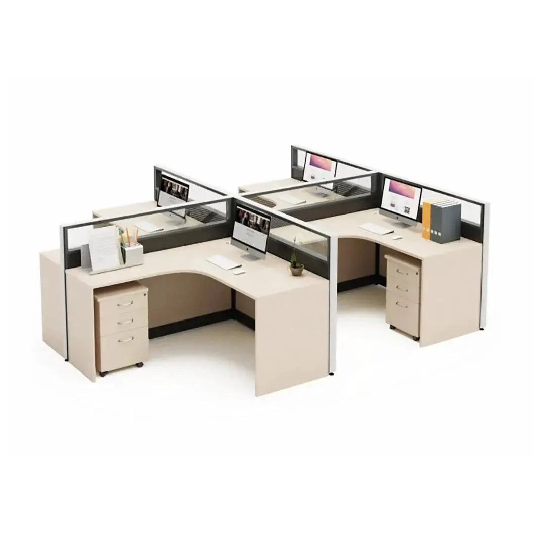 Valtra · L-Shaped Cubicle Workstation by Arc Grove