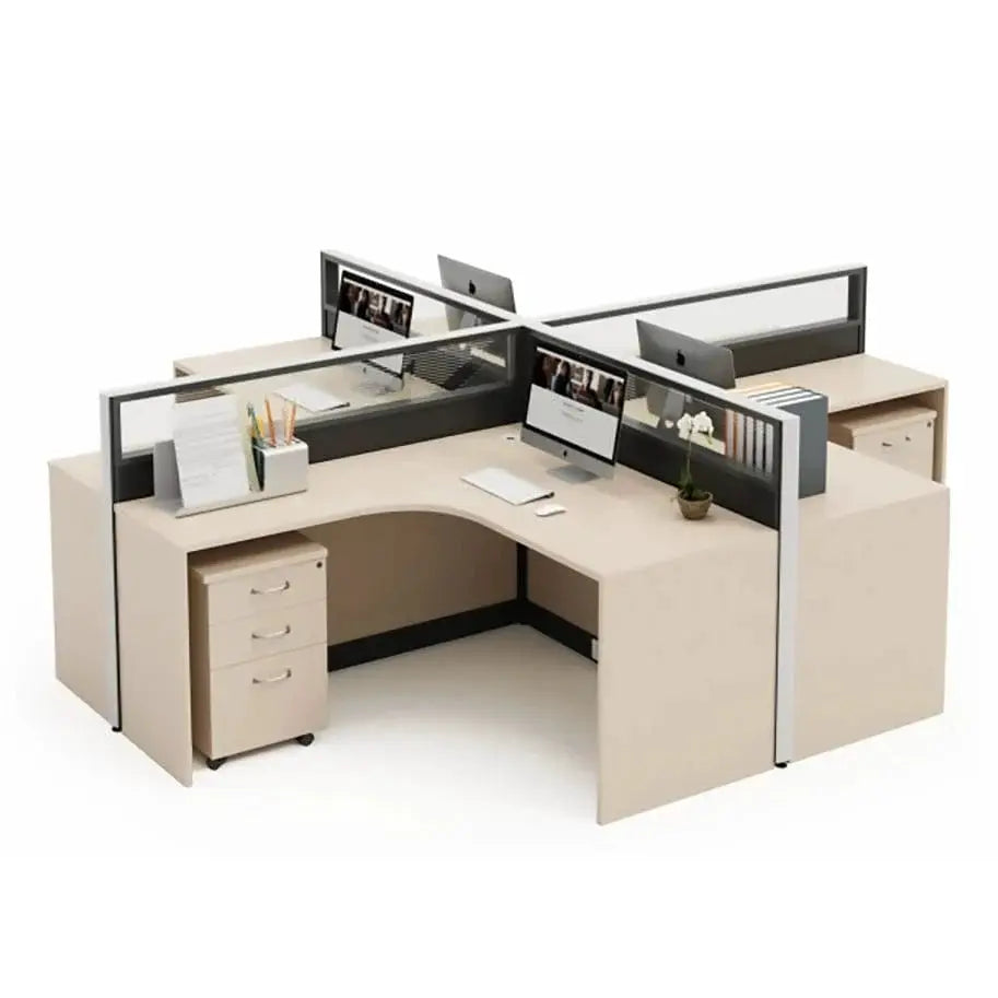 Valtra · L-Shaped Cubicle Workstation by Arc Grove