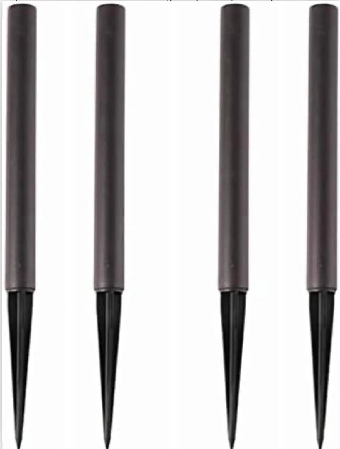 Replacement Stakes for Solar Lights Stainless Steel ( 4 Pack ) by Outdoor Solar Outlet