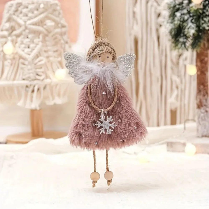 Resin Angel Doll Pendants for Christmas Tree Decorations by House Of Avana
