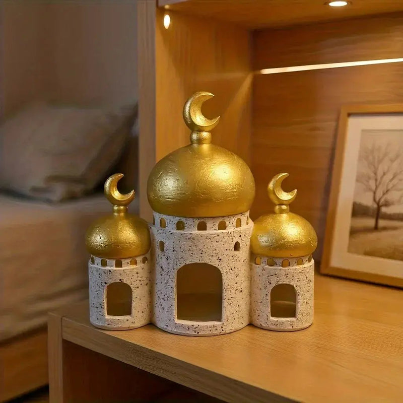 Resin Ornament - Golden Eid Decor by House Of Avana