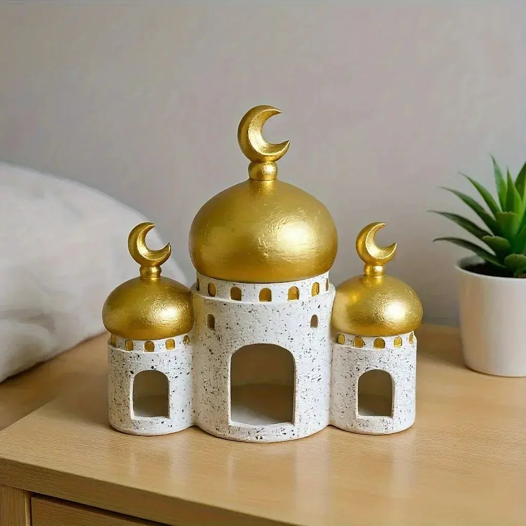 Resin Ornament - Golden Eid Decor by House Of Avana