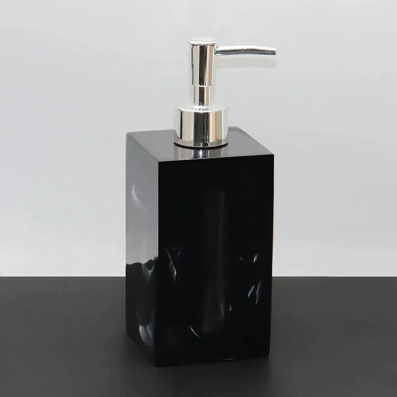 Resin Soap Dispenser, Freestanding Countertop Lotion Pump Bottle, Visible Capacity Liquid Hand Soap Dispenser, No Electricity Needed, for Bathroom, Kitchen, Laundry Room, Shampoo, Body Wash, Lotion by House Of Avana