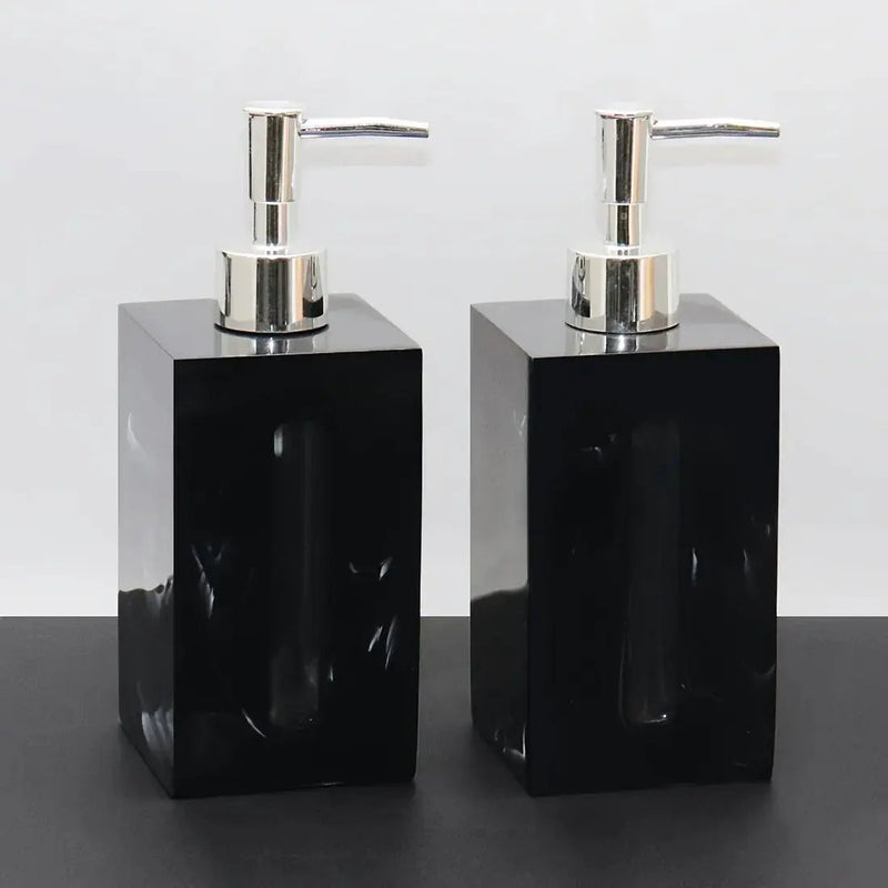 Resin Soap Dispenser, Freestanding Countertop Lotion Pump Bottle, Visible Capacity Liquid Hand Soap Dispenser, No Electricity Needed, for Bathroom, Kitchen, Laundry Room, Shampoo, Body Wash, Lotion by House Of Avana