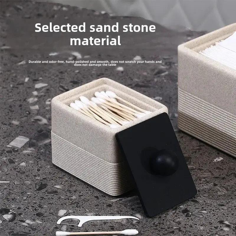 Resin Storage Box - Cream Yellow Square by House Of Avana