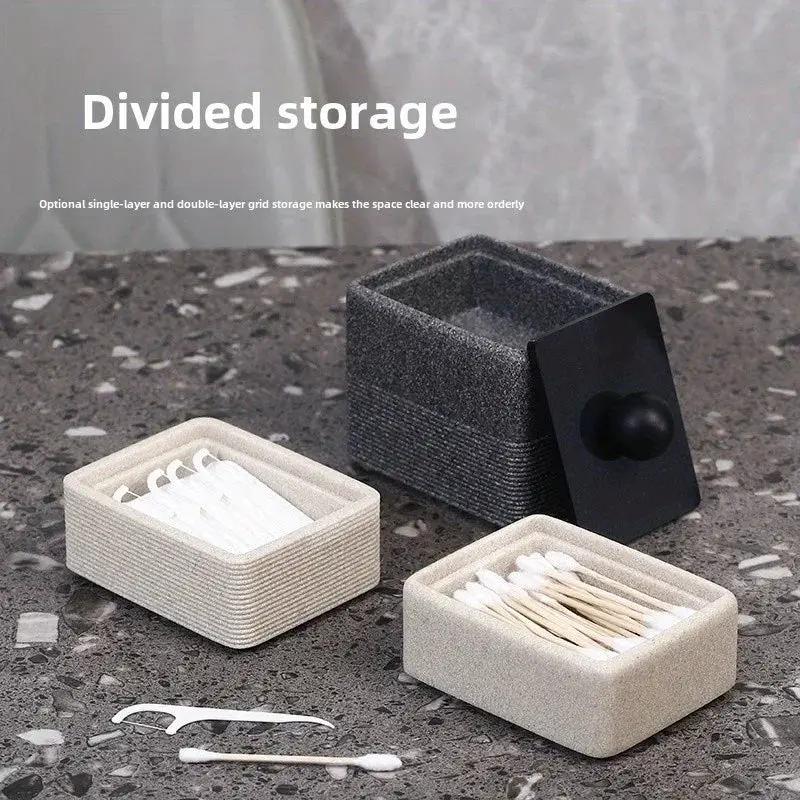 Resin Storage Box - Cream Yellow Square by House Of Avana