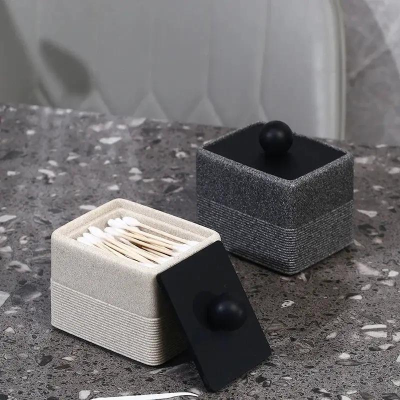 Resin Storage Box - Cream Yellow Square by House Of Avana