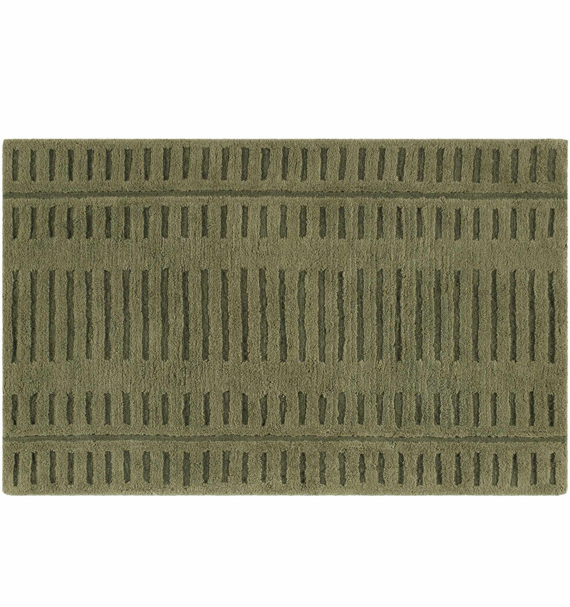 Washable Wool Rug - Green - Clearance by Boutique Rugs