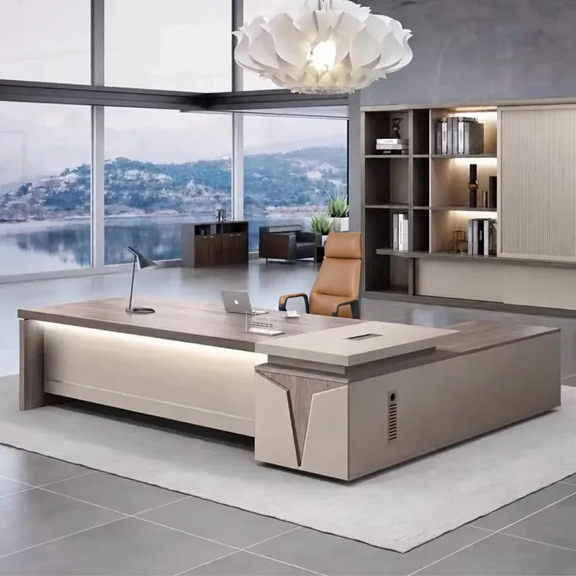 Reytan · Modern L-Shaped Executive Desk, photo 5 of 10