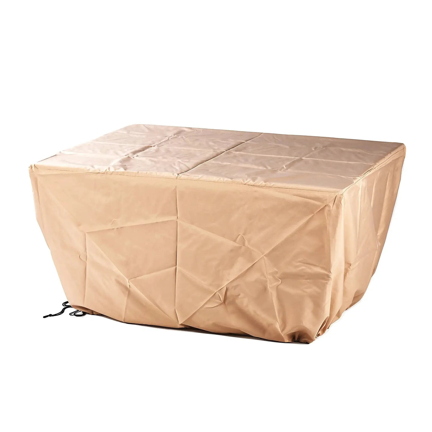 Aluminum 48-in Rectangular Propane Fire Table, Beads, Covers and Lid by Sharicks