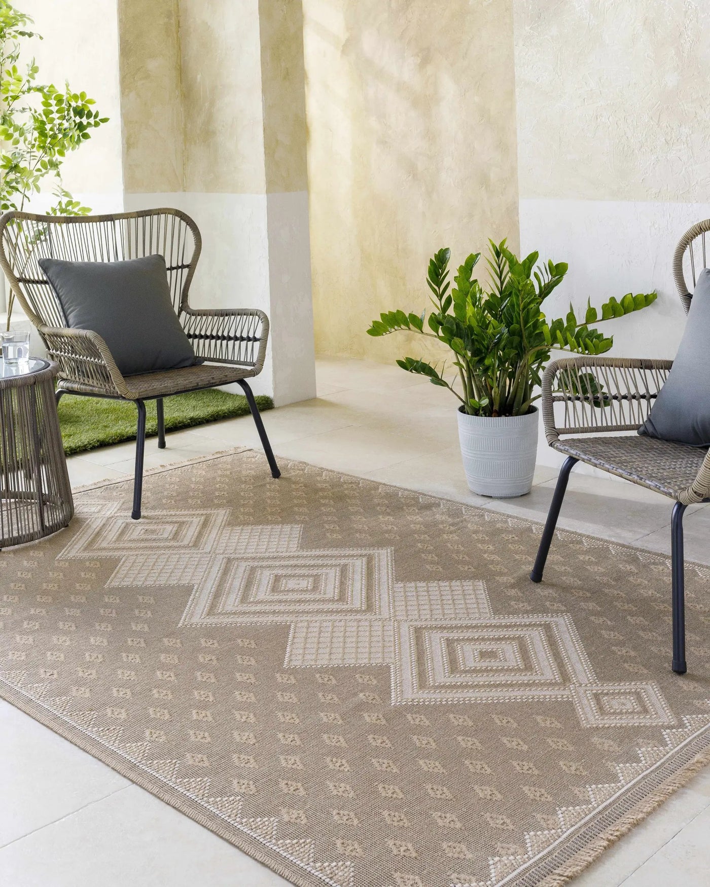 Ragni Washable Jute Rug - Clearance by Boutique Rugs