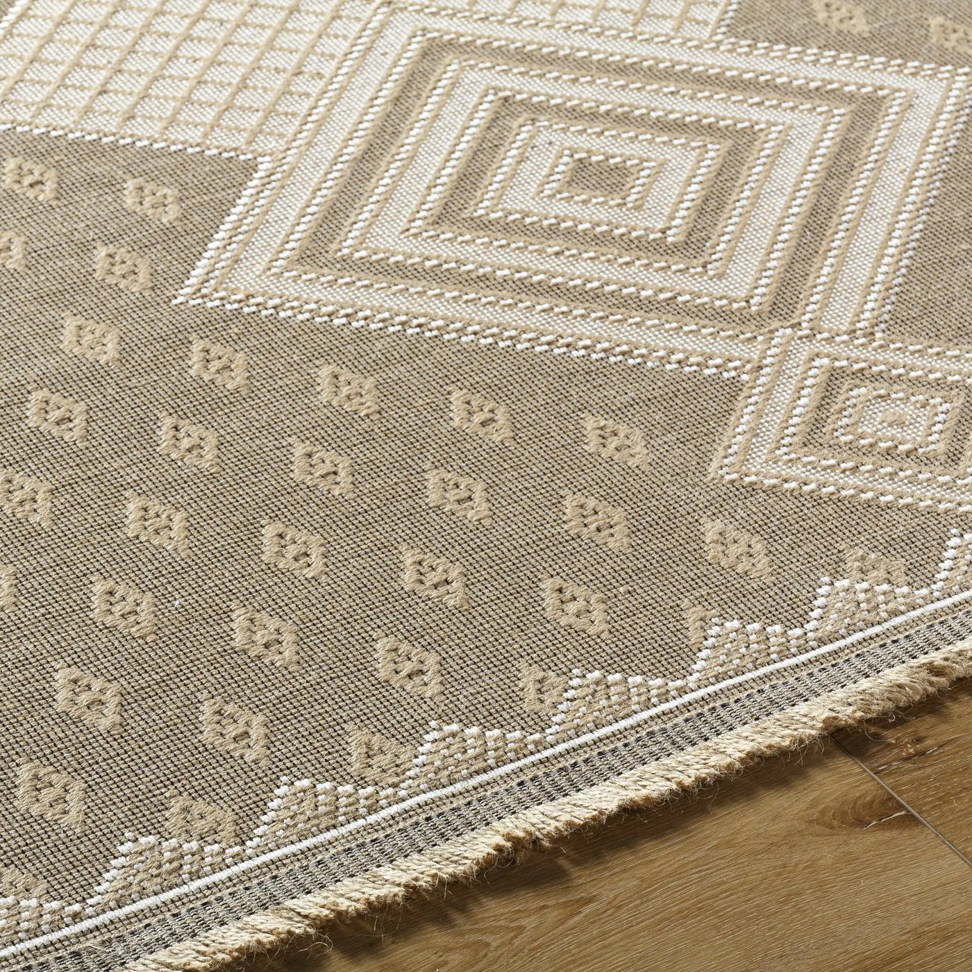 Ragni Washable Jute Rug - Clearance by Boutique Rugs