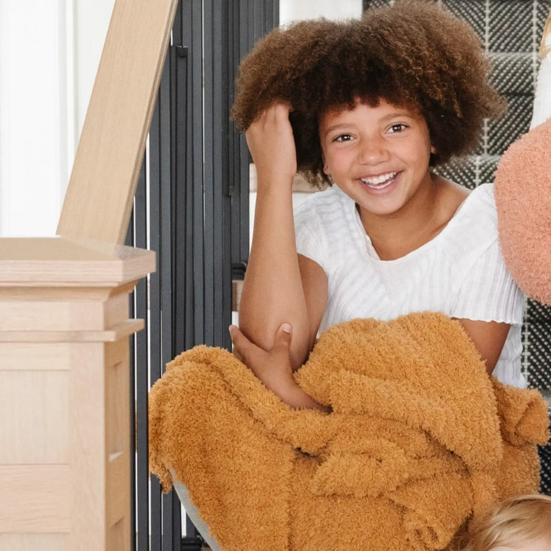 Ribbed Bamboni® Toddler Blanket by HouseOfZazla