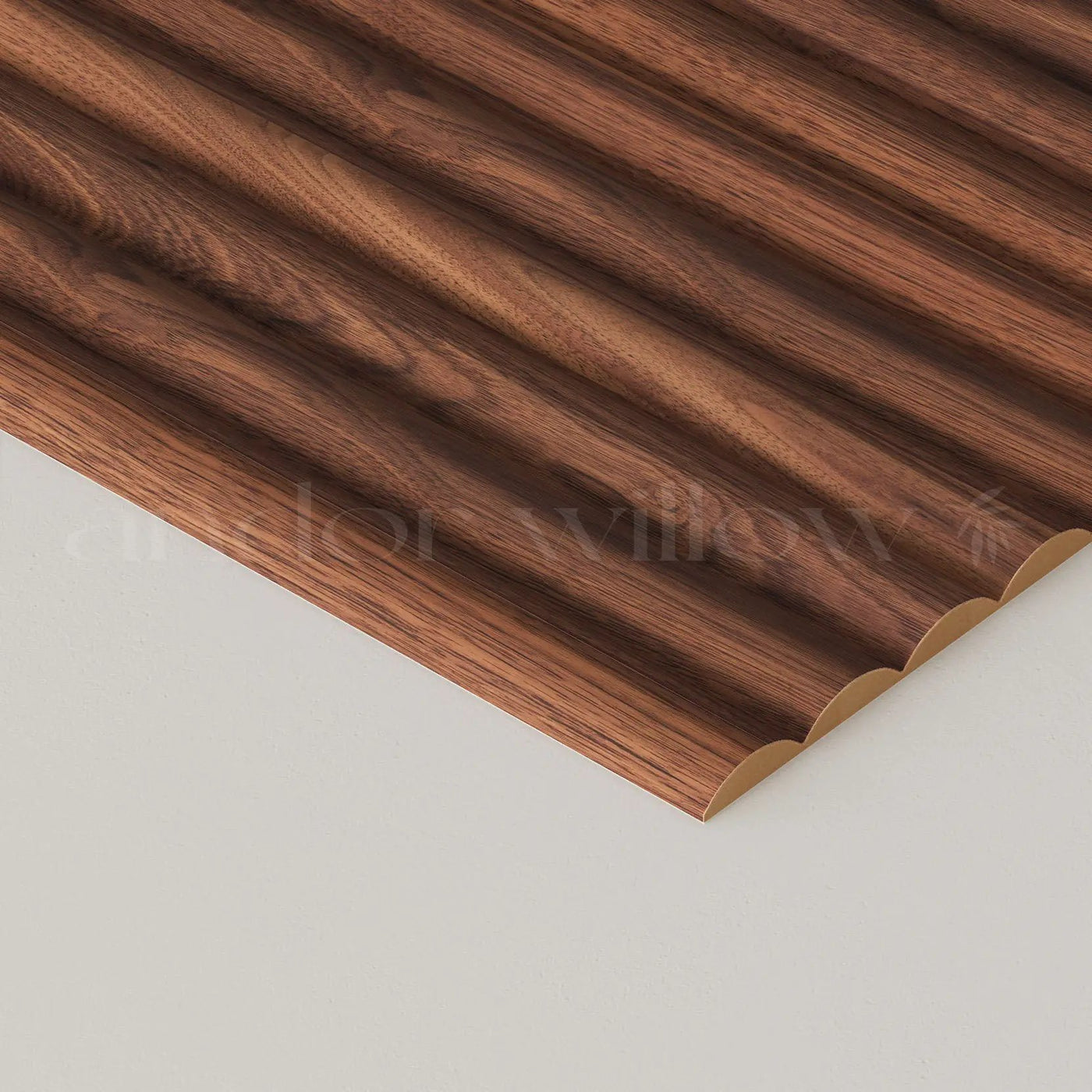 Fluted Wood Panels by andor willow