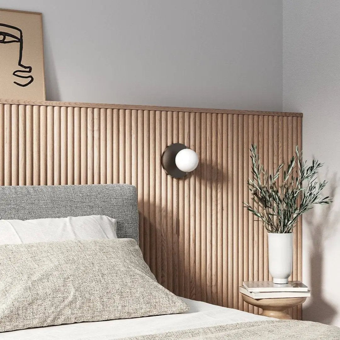 Fluted Wood Panels by andor willow
