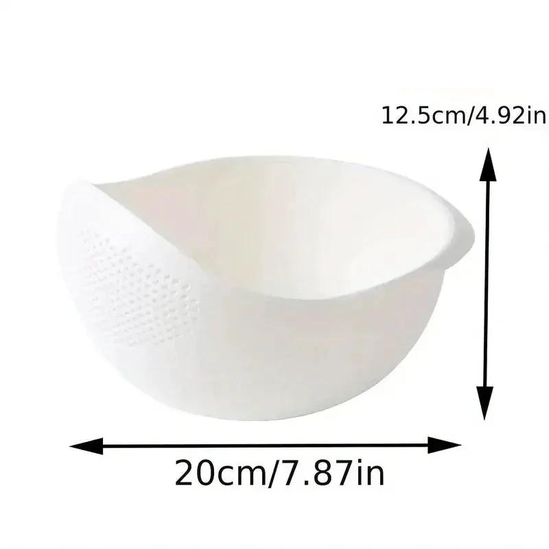 Rice Washing Sieve - Drain Plastic by House Of Avana