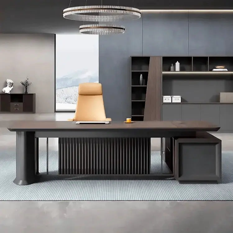 Colmar · Modern L-Shaped Executive Desk by Arc Grove