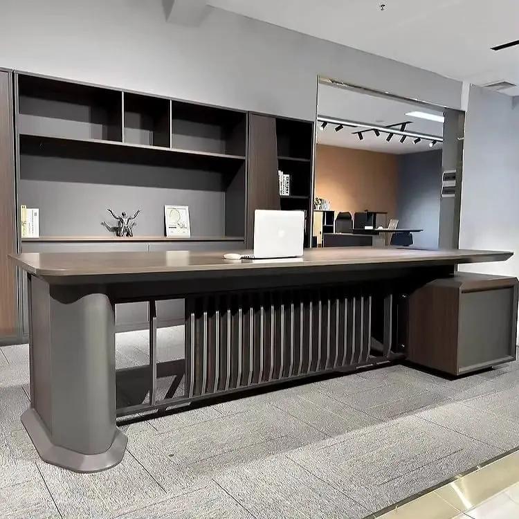 Colmar · Modern L-Shaped Executive Desk by Arc Grove