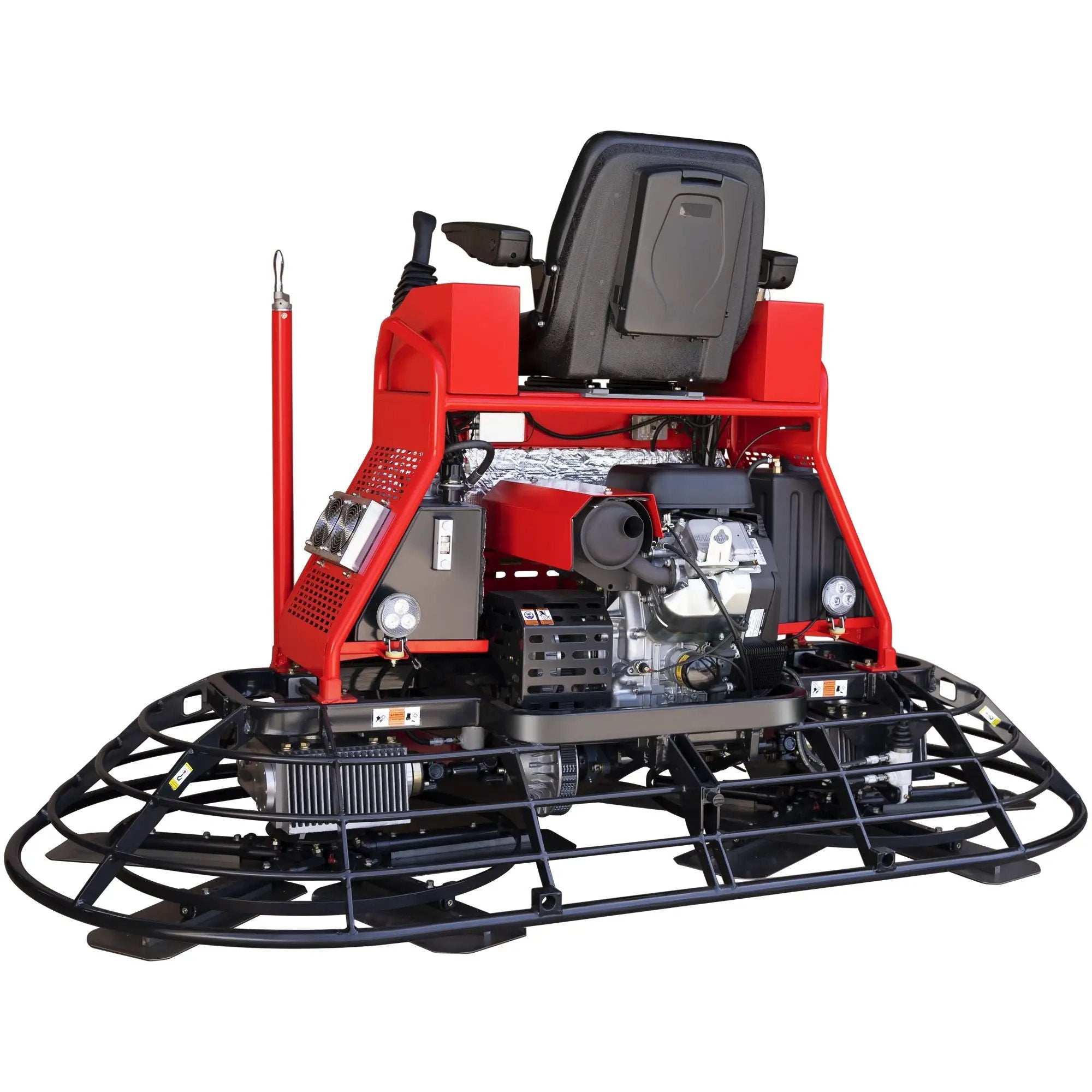 8 Foot Ride-On Concrete Power Trowel with 35HP Vanguard Engine by Tomahawk Power