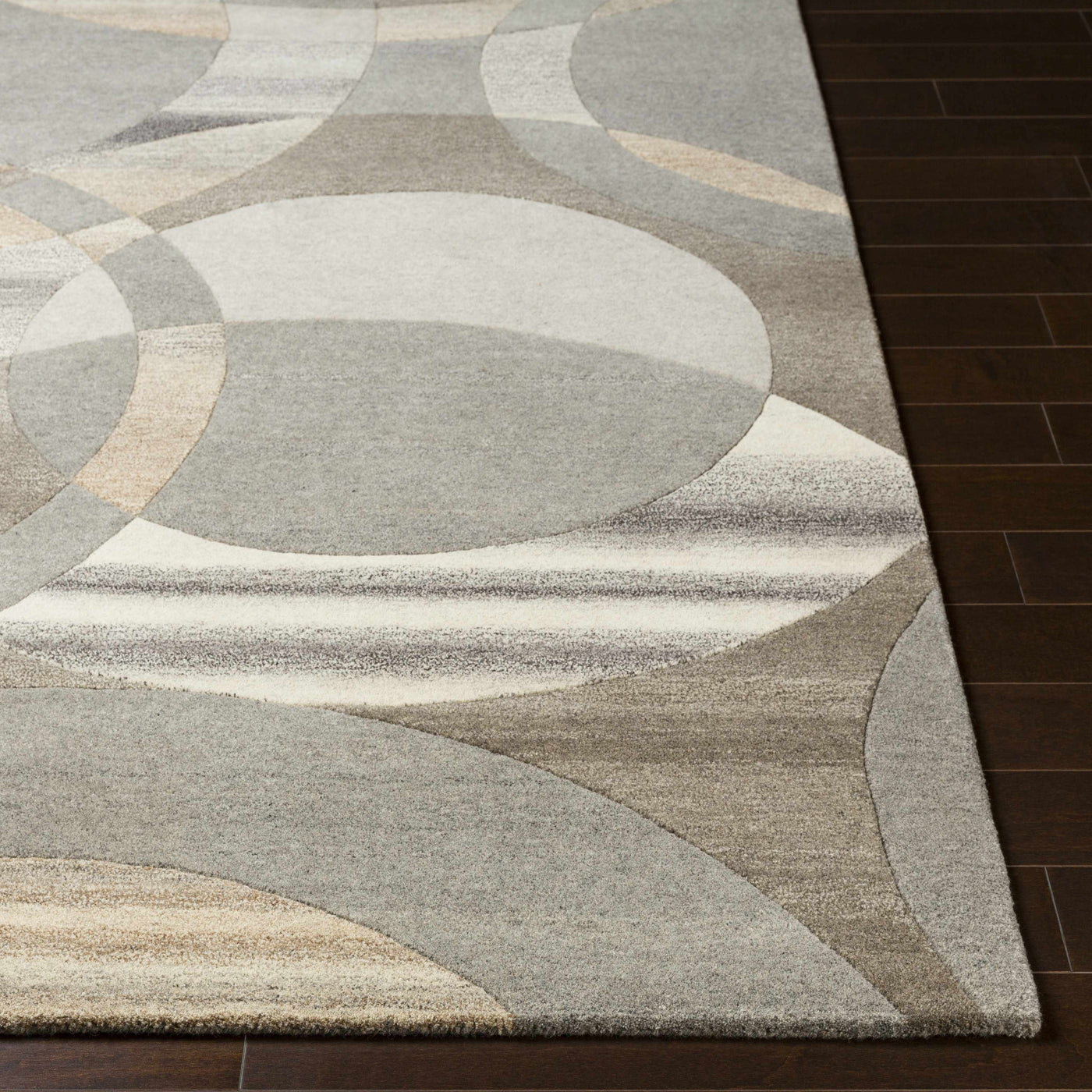 Rillton Modern Wool Rug by Boutique Rugs