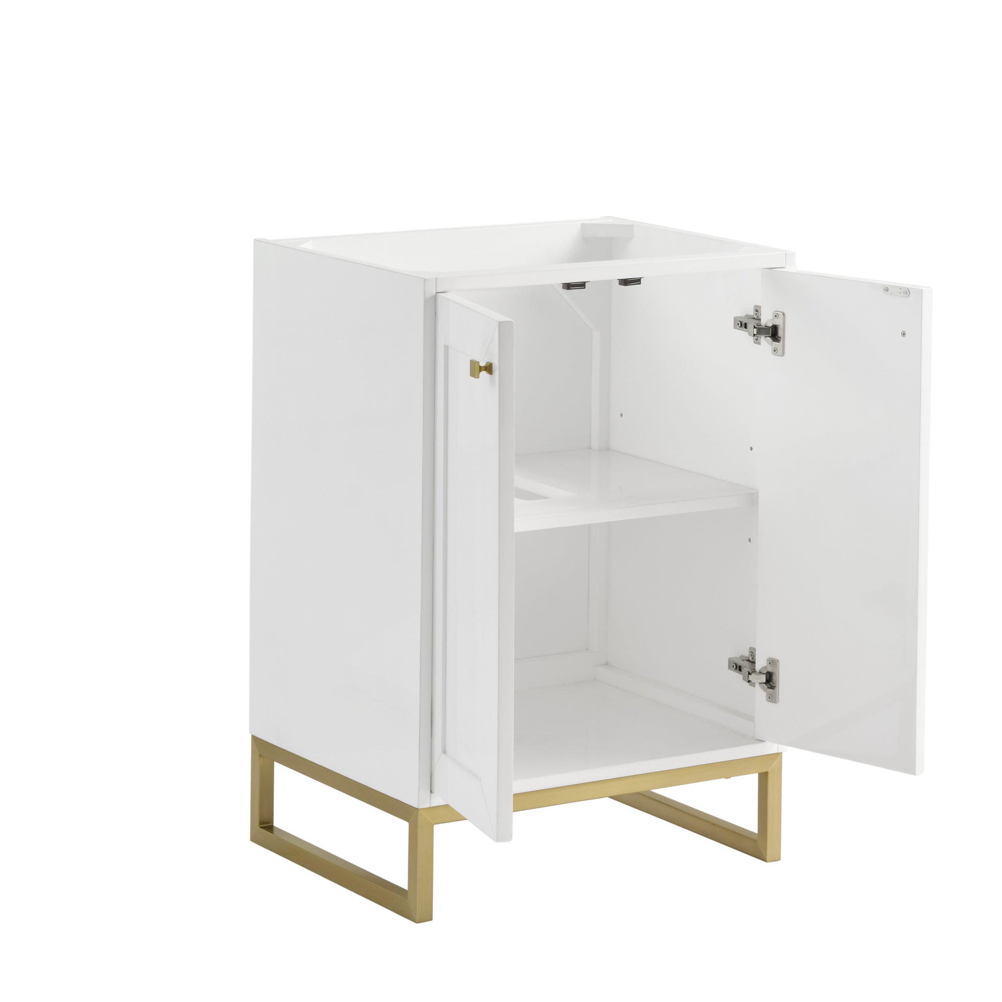 James Martin Chianti 24" Single Bathroom Vanity, Glossy White by James Martin