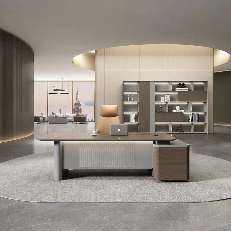 Sayers · Modern L-Shaped Executive Desk by Arc Grove