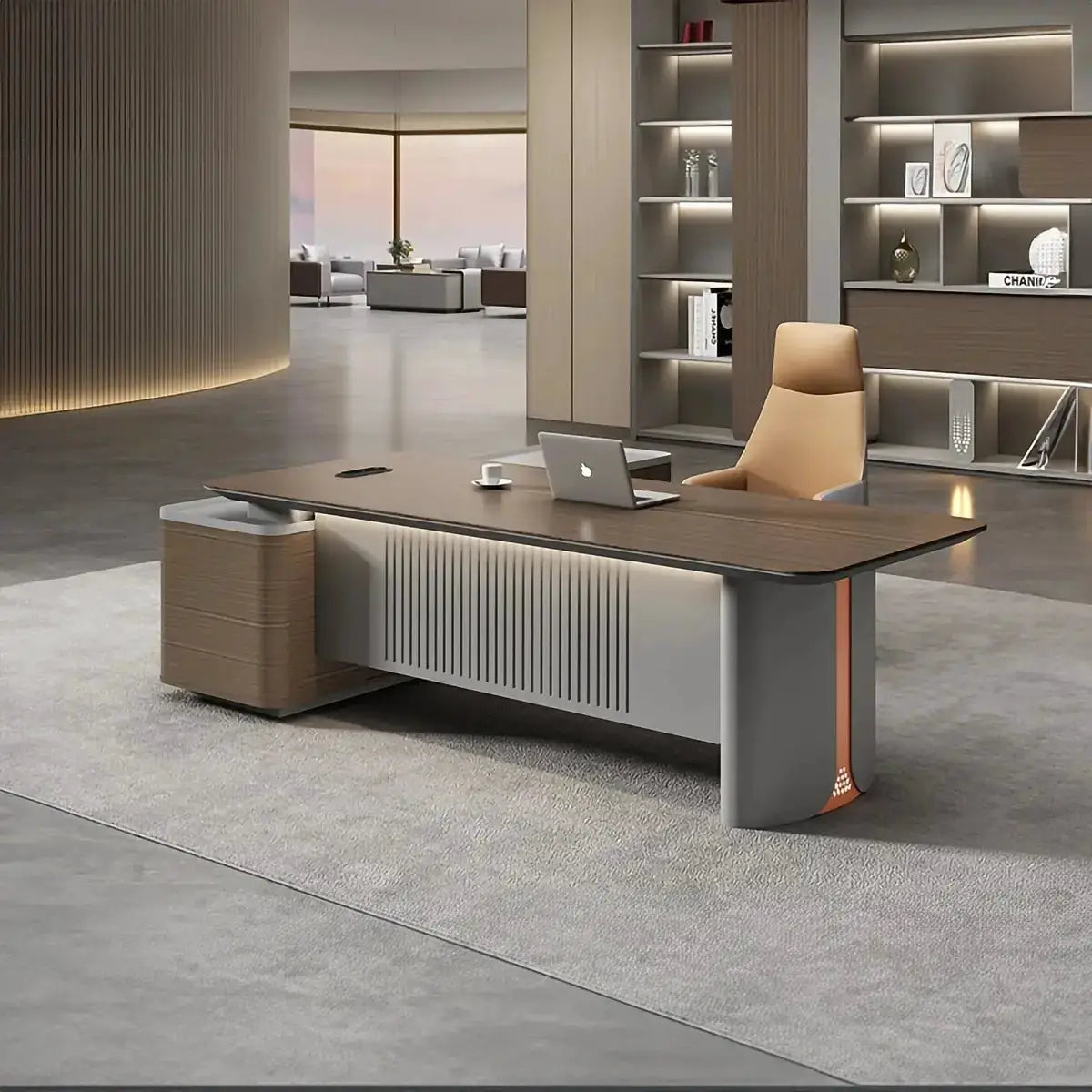 Sayers · Modern L-Shaped Executive Desk by Arc Grove